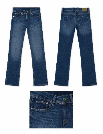 Blugi Pepe Jeans, albastru