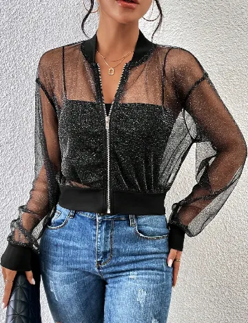 Bluza SHEIN, negru