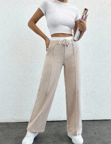 Pantaloni SHEIN, bej