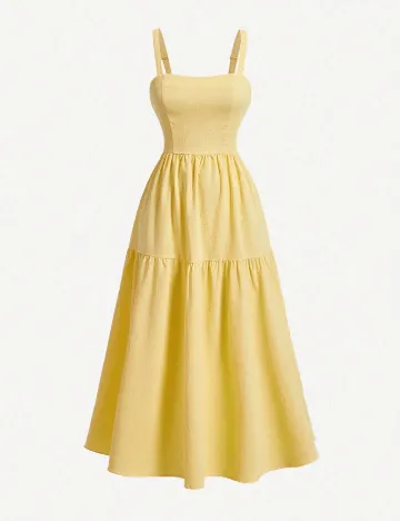 Rochie lunga SHEIN, galben