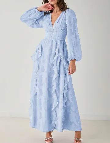Rochie lunga SHEIN, albastru