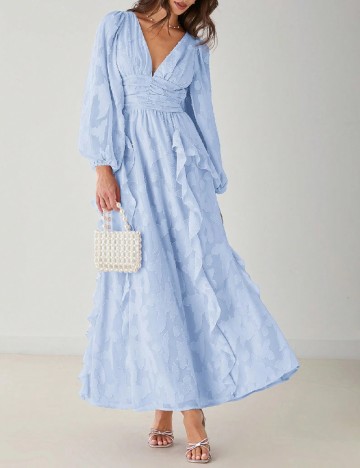 Rochie lunga SHEIN, albastru
