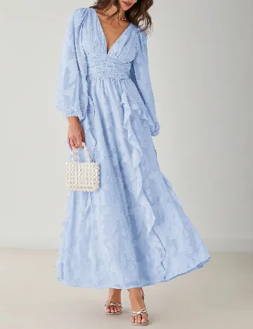 Rochie lunga SHEIN, albastru