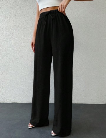 Pantaloni SHEIN, negru