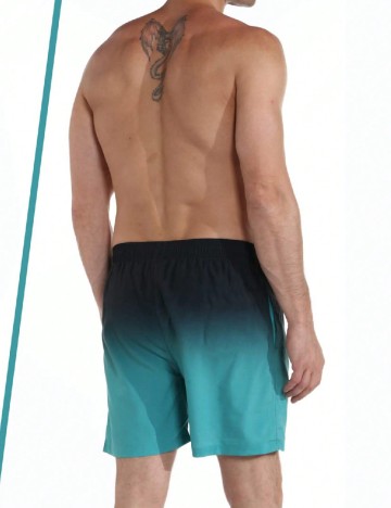 Pantaloni scurti SHEIN Plus Size Men, albastru/negru