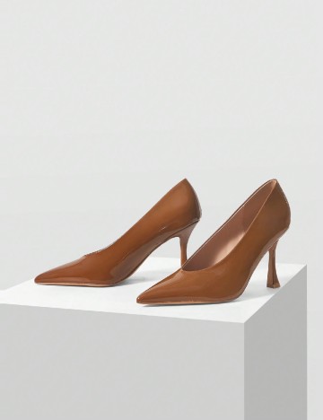 Pantofi SHEIN, maro