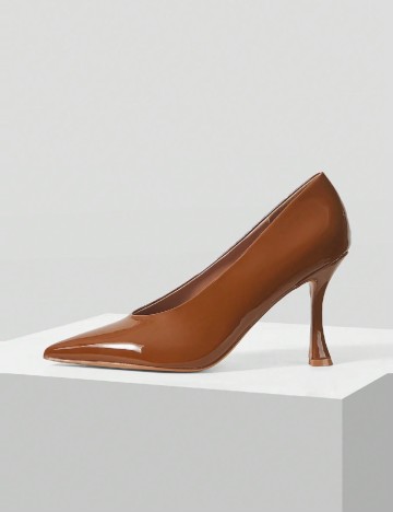 Pantofi SHEIN, maro