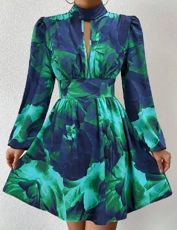 Rochie scurta SHEIN, turcoaz