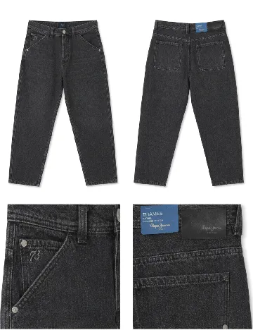 Blugi Pepe Jeans, gri inchis
