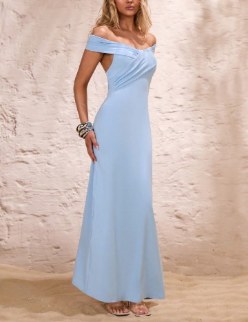 Rochie lunga SHEIN, albastru