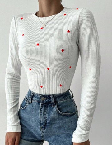 Bluza SHEIN, alb