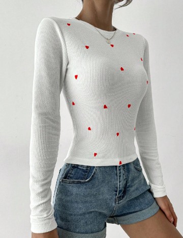 Bluza SHEIN, alb