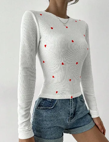 Bluza SHEIN, alb