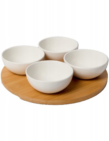 Set tapas, 5 piese ACTION, alb