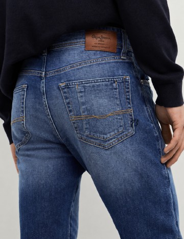 Blugi Pepe Jeans, bleumarin