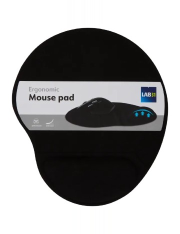Mousepad ergonomic LAB 31, negru