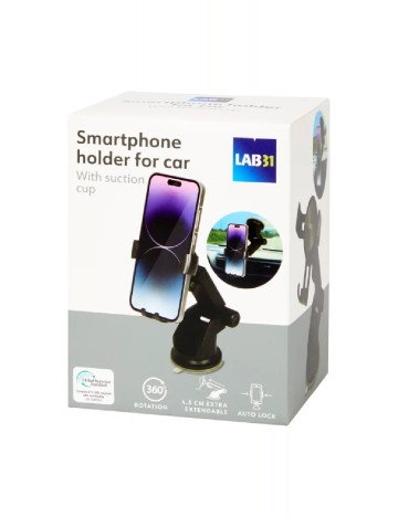 Suport pentru telefon LAB 31, negru