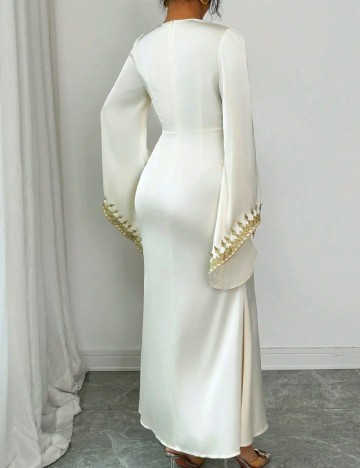 Rochie lunga SHEIN, ecru