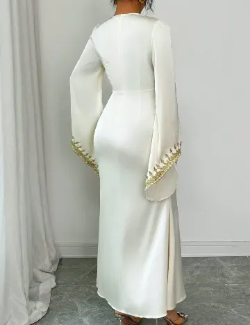 Rochie lunga SHEIN, ecru