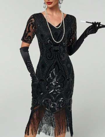 Rochie medie SHEIN, negru