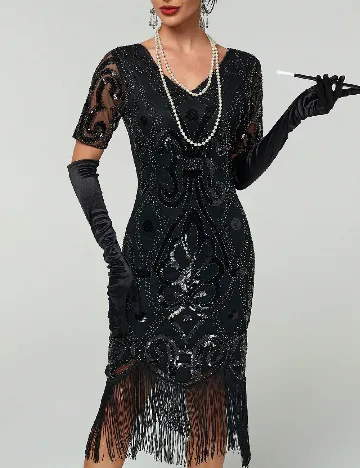 Rochie medie SHEIN, negru