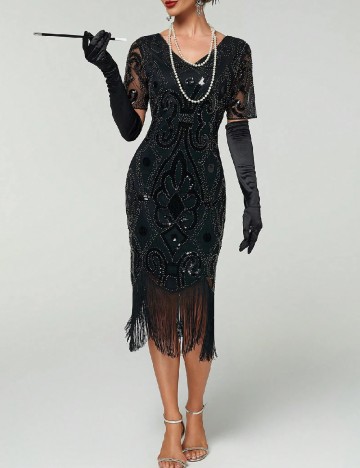Rochie medie SHEIN, negru