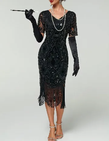 Rochie medie SHEIN, negru