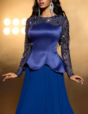 Rochie lunga SHEIN, albastru
