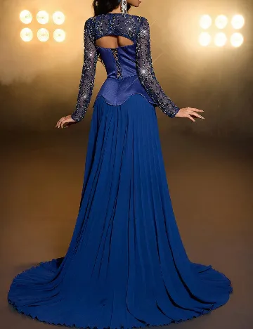 Rochie lunga SHEIN, albastru