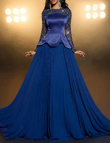 Rochie lunga SHEIN, albastru