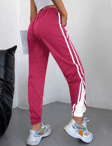 Pantaloni SHEIN, roz