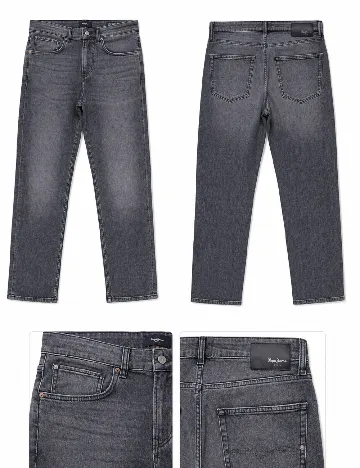 Blugi Pepe Jeans, gri inchis