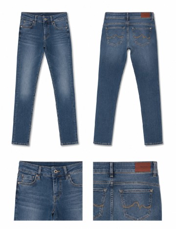 Blugi Pepe Jeans, albastru
