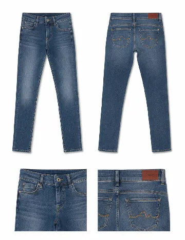 Blugi Pepe Jeans, albastru