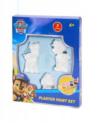 Set pictat figurine din ipsos Nickelodeon, mix culori