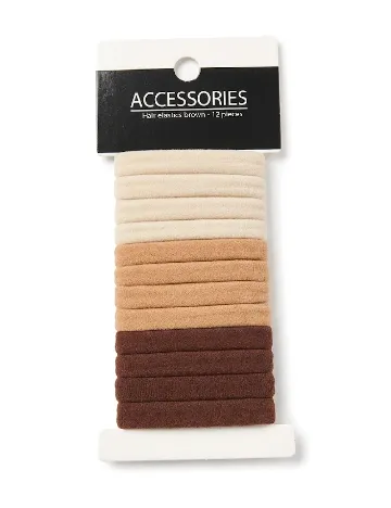 Set elastice de par ACTION, maro
