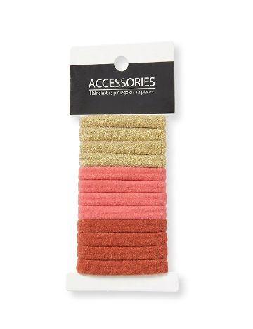 Set elastice de par ACTION, mix culori