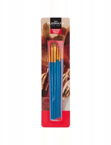 Set pensule Van Bleiswijck Holland, albastru