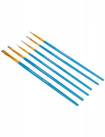 Set pensule Van Bleiswijck Holland, albastru