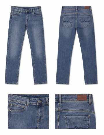 Blugi Pepe Jeans, albastru