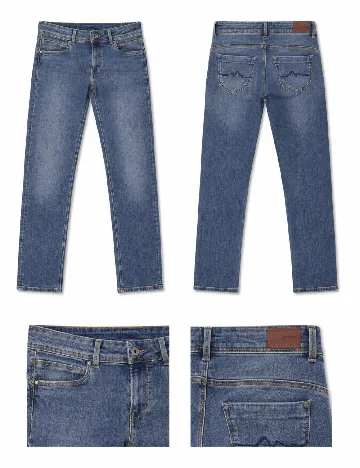 Blugi Pepe Jeans, albastru