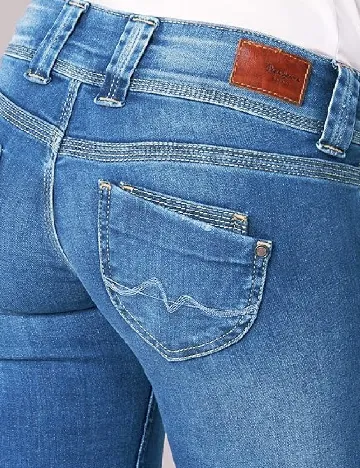 Blugi Pepe Jeans, albastru
