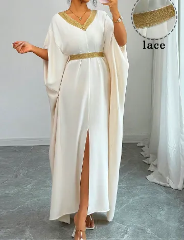 Rochie lunga SHEIN, ecru