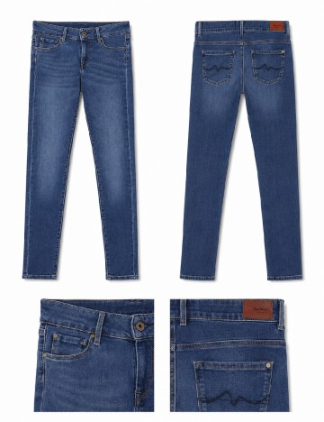 Blugi Pepe Jeans, albastru