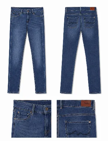 Blugi Pepe Jeans, albastru