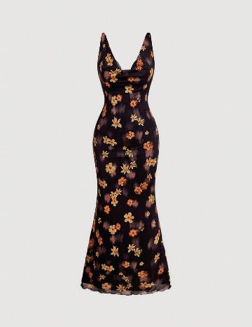 Rochie lunga SHEIN CURVE, negru