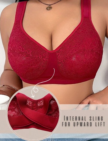 Sutien SHEIN CURVE, rosu