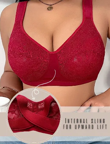 Sutien SHEIN CURVE, rosu