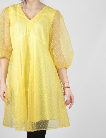 Rochie Vero Moda, galben