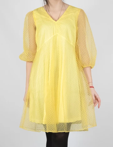 Rochie Vero Moda, galben